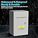 1.2-2.9 HP, 208/240VAC Pump Protection Box，3-Wire, Single Phase Well Pump Protection Box，for Deep Well Submersible Pump, Phase loss, Stall Protection, Ideal Protector for Pumps, Motors, Fans