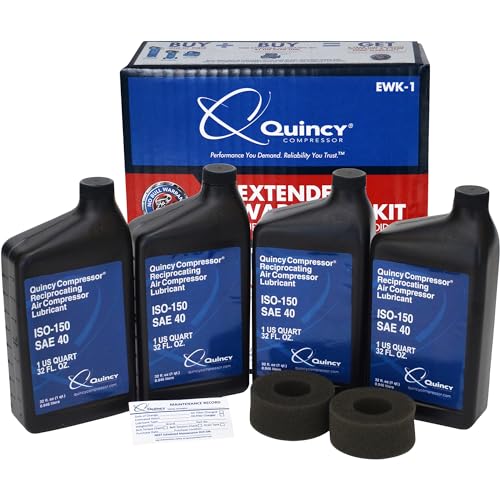 Quincy Extended Support and Maintenance Kit for Quincy Single Stage Compressors, Model Number EWK-1