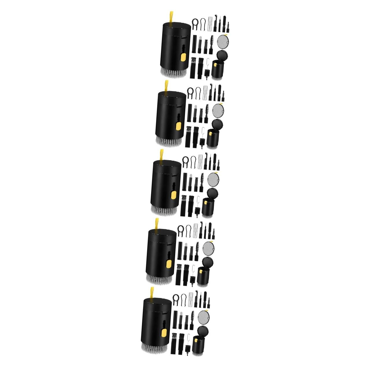 Hemobllo 5juegos Kit De Limpieza Multifuncional para Dispositivos Electrónicos Incluye Cepillo para Auriculares Limpieza De Lentes Teclado y Laptop Diseño Compacto y Portátil para
