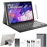 【8MP-Rückfahrkamera +5MP HD-Frontkamera+1920x1200P FHD Bildschirm】Das Tablet ist mit einer 8-MP-Rückkamera und einer 5-MP-Frontkamera ausgestattet, mit der Sie jeden schönen Moment Ihres Lebens festhalten können. 1920x1200 IPS HD-Display reduziert die Belastung der Augen und schützt das Sehvermögen. Stellt die Originalfarben der Bilder wieder her, sodass Sie 1080p Full HD-Videos und -Filme klarer sehen können.