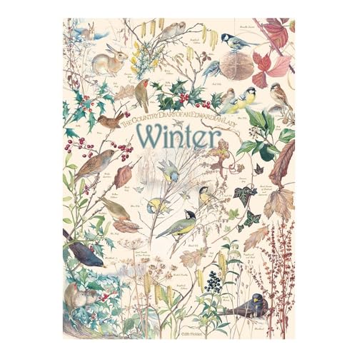 Cobble Hill 1000 Teile Puzzle - Country Diary: Winter - Musterposter inklusive
