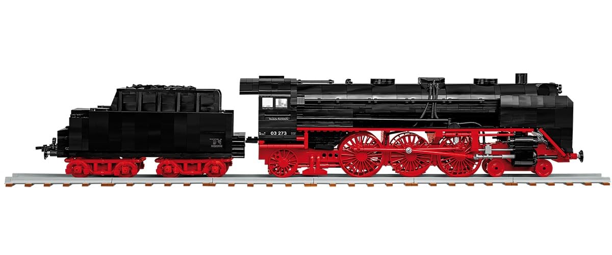 COBI DR BR 03 Steam Locomotive, nero