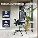 Ergotopia NextBack | Ergonomischer Bürostuhl 150kg belastbar gegen Rückenschmerzen | Schreibtischstuhl ergonomisch...
