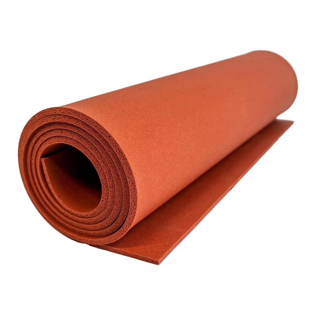 Schaumstoff-Silikon-Pressplatte 400x400mm, Hitzebeständige Unterlage For Laminiergeräte, 1 Stück, Ideal For Die Instrumenten- Und Luftfahrtindustrie(400x400x10mm)