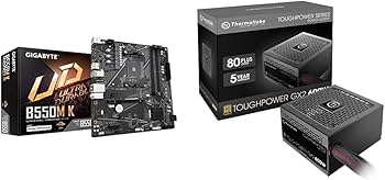 Amazon.com: GIGABYTE B550M K (AM4/ AMD/ B550/ Micro-ATX/Dual M.2