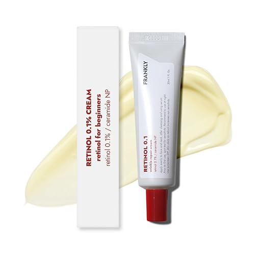 Miniatura 1 de FRANKLY Retinol 0.1 Cream - Retinol para principiantes  Anti-envejecimiento, rejuvenecimiento, levantamiento y restauración de la piel  Piel