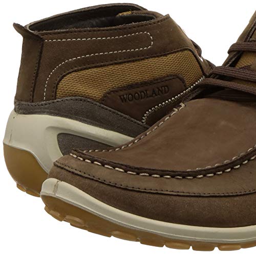 Image of Woodland Men's Leather Ankle Boots