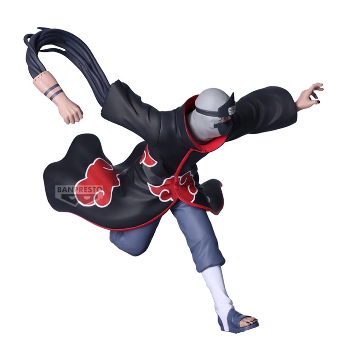 Banpresto Kakuzu Naruto Shippuden kolekcjonerska figurka akcji - Vibration Stars 15 cm, BP29345P, wielokolorowa, optymalna dla fanów anime