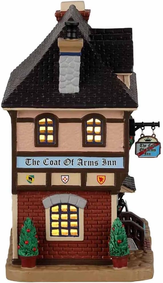 Lemax Christmas Village The Coat of Arms Inn -25899