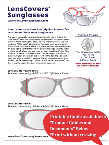 Image of LensCovers Polarized Wraparound Sunglasses | Wear Over Sunglasses | Fitover for Glasses