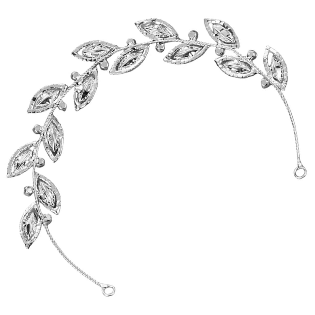 VICASKY 5 Pezzi Cerchietto Sposa in con Zirconi Scintillanti Fascia Morbida e Resistente Accessorio per Matrimonio Feste e Damigelle