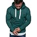 VPASS Sudaderas con Capucha, Sudadera para Hombre de Manga Larga otoño Invierno...