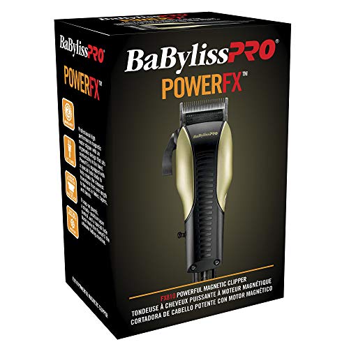 Amazon.com: BaBylissPRO FX810 Power FX - Cortapelos con motor magnético :  Belleza y Cuidado Personal