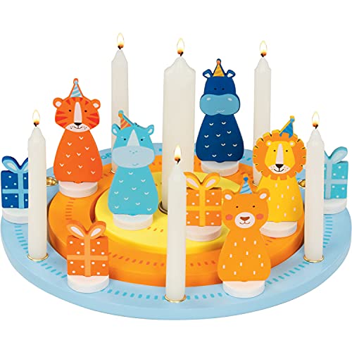 Guirnalda de cumpleaños GOKI Amantes de los Animales Ø 25 cm para fiestas infantiles