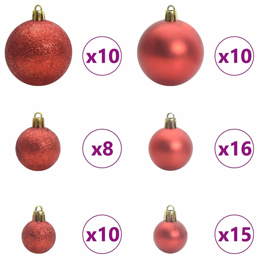 Künstlicher Weihnachtsbaum 180 cm mit 300 LEDs und Ständer grün PVC Metallrahmen warmweiß LED-Lichterkette innen außen Festliche Dekoration Wohnzimmer Flur Terrasse
