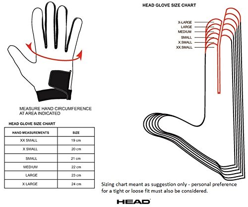 image for HEAD Leather Racquetball Glove Ballistic Copper Tech Glove for Right &