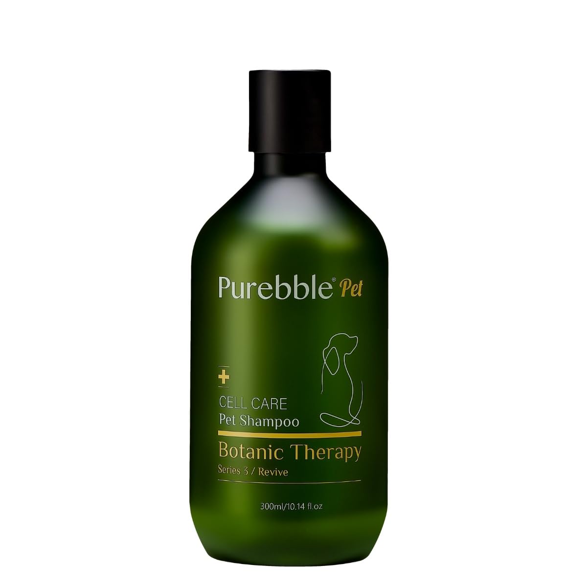 Purebble Pet Shampoo Revive Yellow Botanical Line for Soft and Shiny Coat and Fur- Cleanses, Conditions, and Detangles, pH-Balancing Formula for Pets,