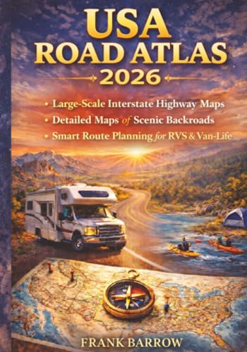 USA Road Atlas 2026 An Independent Guide Featuring Large Scale Maps Of SL500 