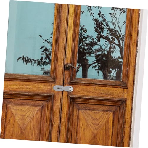 Image of DOITOOL 8pcs Heavy Duty Hasp Latch for Outdoor Gates Door Locking Mechanism for Sheds and Fences Easy to Install and Security