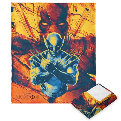 Northwest Deadpool Silk Touch Throw Blanket 50 x 60 Dead and Shred
