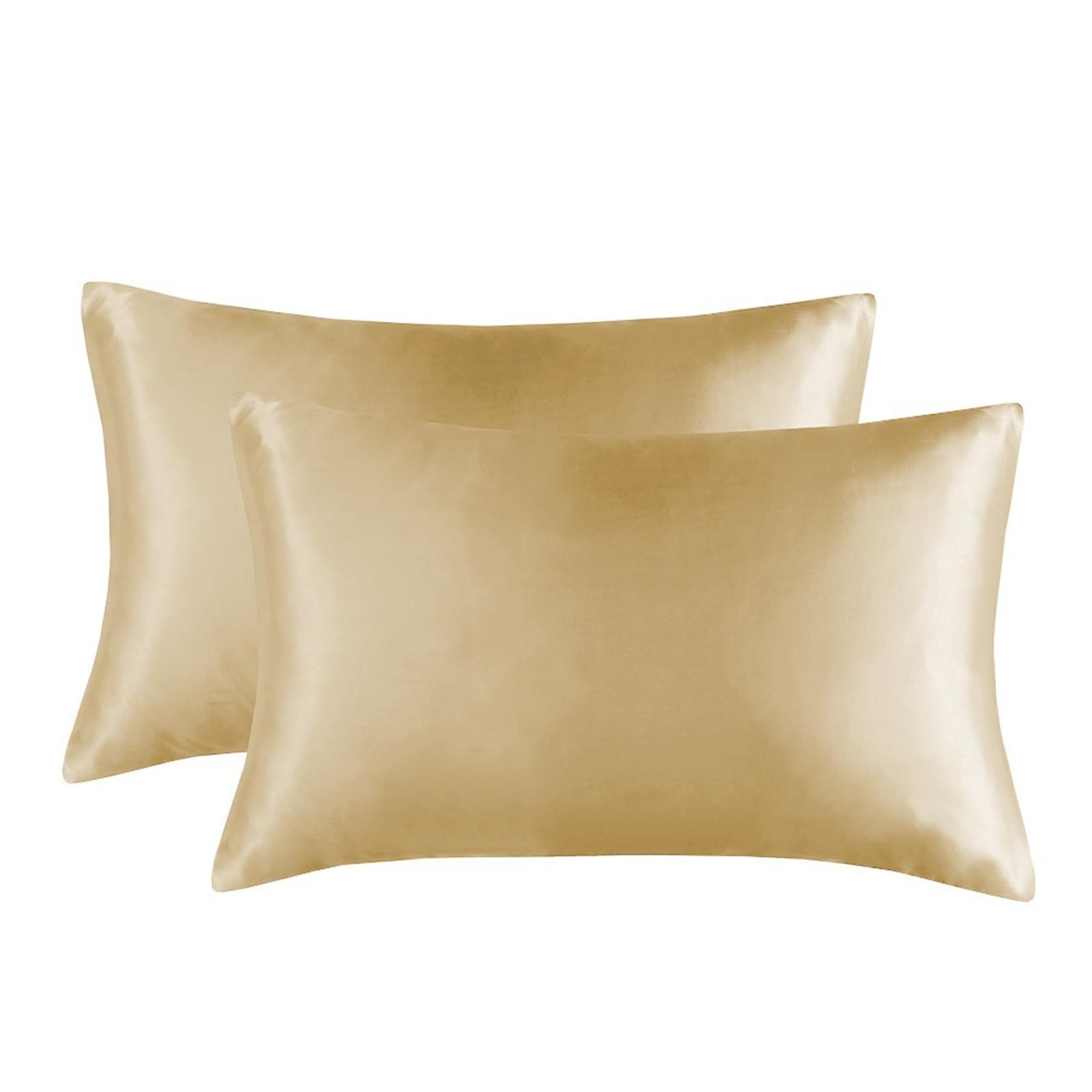 Jazuaiao Skin Friendly Satins Pillowcase Reducing Friction for Benefits and Promoting Healthier Hair During Sleep Elegant Pillow Cover