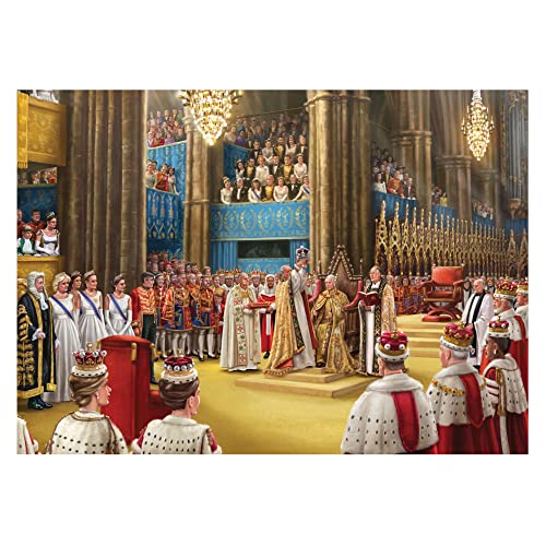 Jumbo, Falcon de luxe - The King's Coronation, Jigsaw Puzzle for Adults 1,000 piece, Vibrant Colors, 68 x 49 cm - Image 2