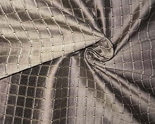 Tissu soie Dupion pour décoration d'intérieur et rideaux de salon chic