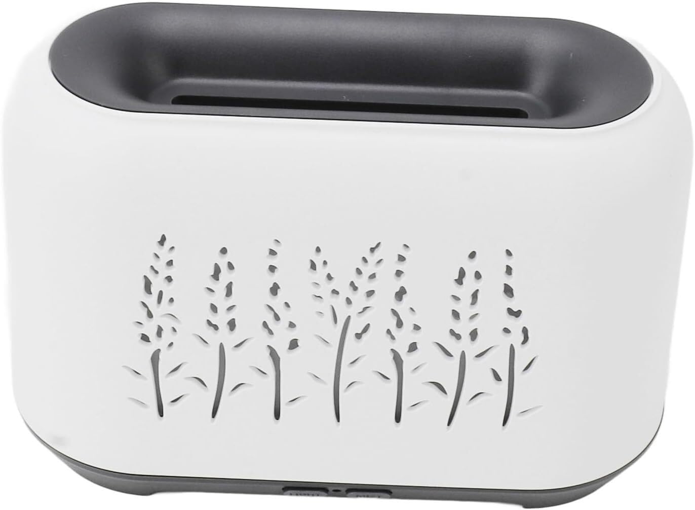 Humidificateur à lumière colorée effet flamme pour une nuit sereine