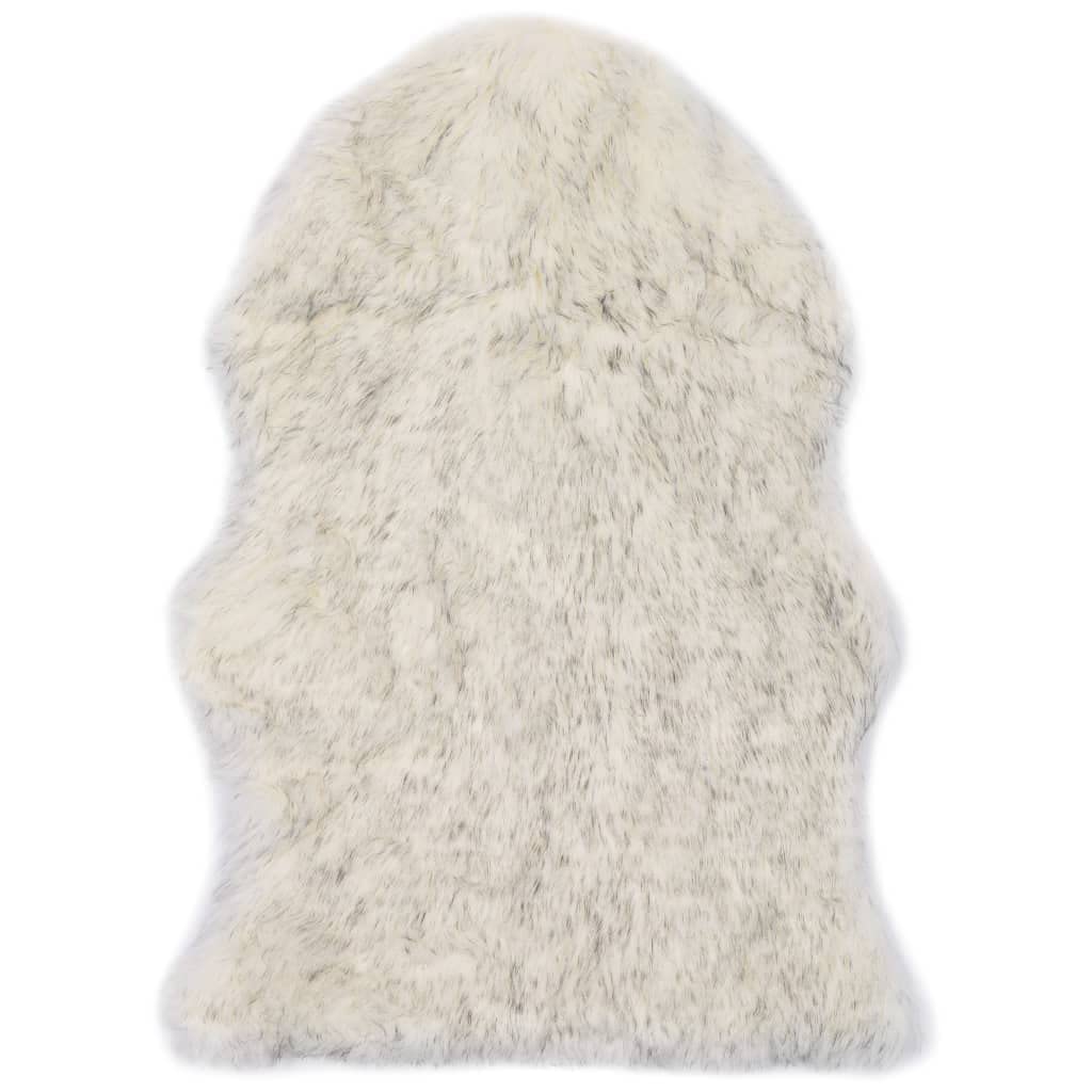 Générique Tapis 60 x 90 cm Peau de Mouton synthétique Mélange de Gris,Maison & Jardin,Décorations,Tapis,284714