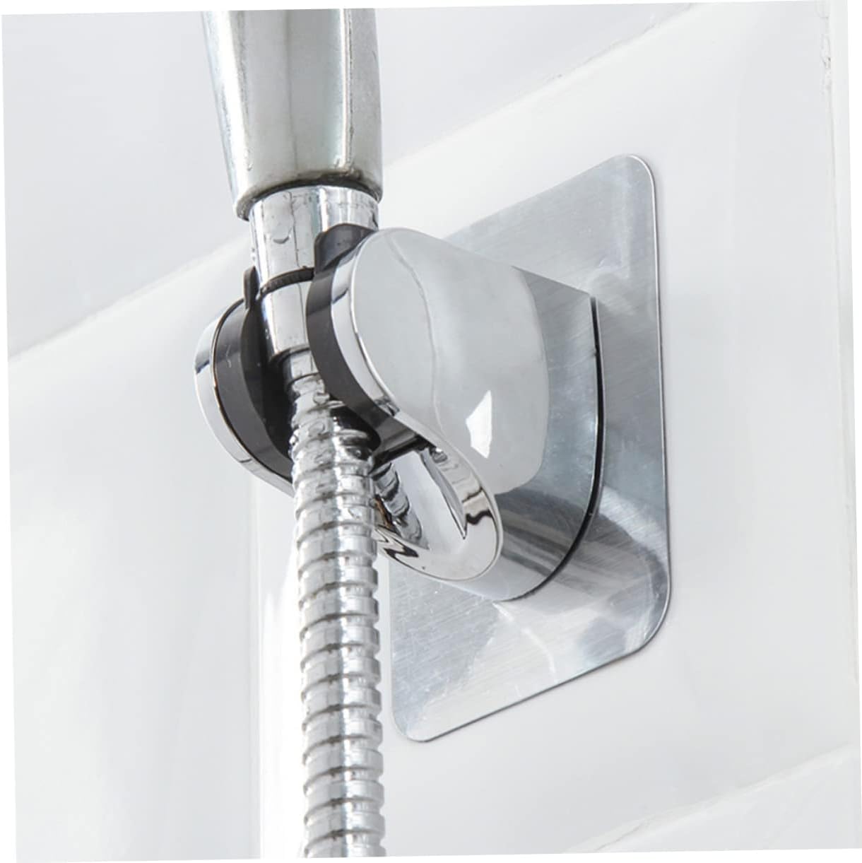 Soporte ajustable for cabezal de ducha, 2 uds., soporte montaje en pared for manguera, boquilla rociadora