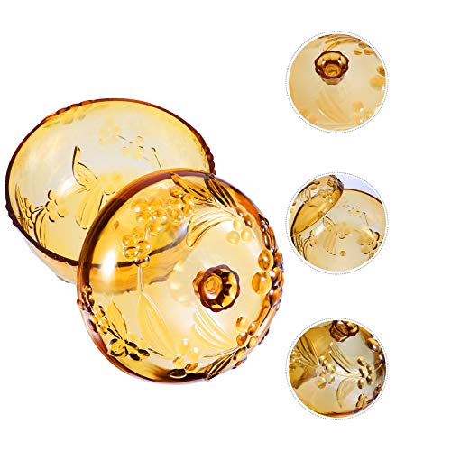 Angoily Caixa Porta- Lanche de Plástico Bandeja de Frutas Secas Organizador de Armazenamento de Frut