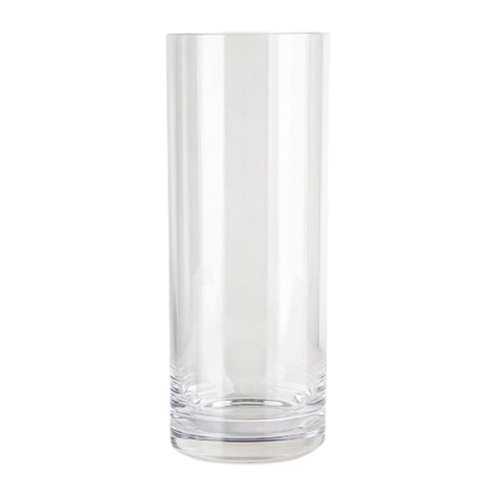 QIXCXAZ Clear Tall Flower Vase Planter Vase Decorative Centerpieces Acrylic Cylinder Holder Home And Office Display Tall Flower Clear Bouquet Floor