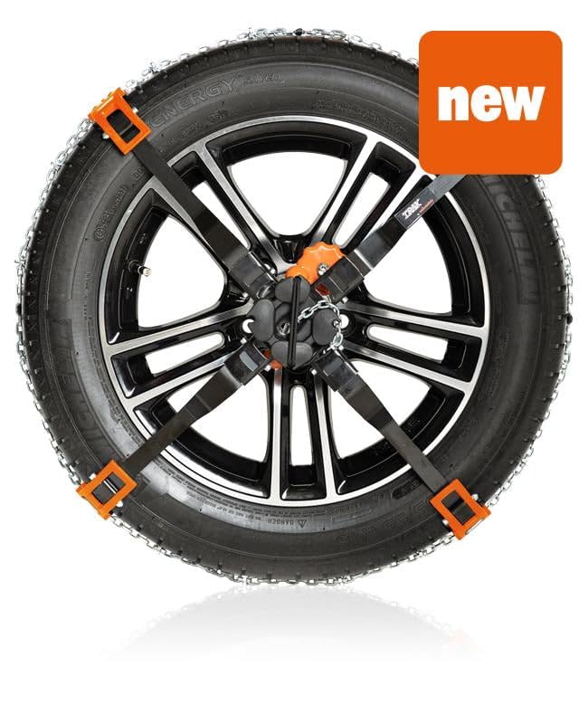 Catene da neve WEISSENFELS - Modello TRAK M92 - Misura 235/55 R18 - OMOLOGATE ONORM V5117
