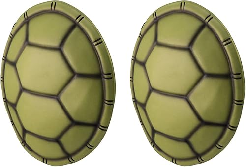 Toyvian 2 piezas de disfraz de Halloween tortuga Shell niños tortuga Shell mochila para animales Cosplay fiesta de Halloween elegante accesorio de