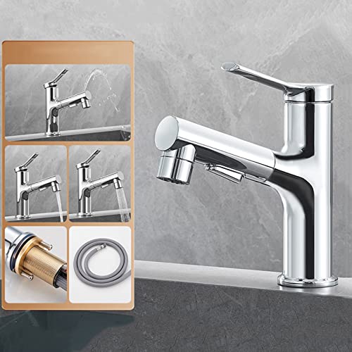Robinet de lavabo blanc à poignée unique idéal pour simplifier la routine beauté - 3
