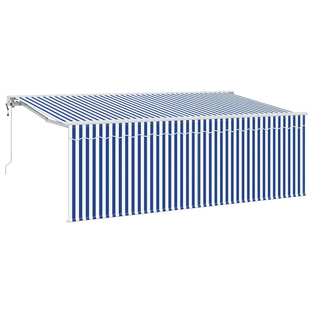 Protection solaire en aluminium et polyester 350x200 pour terrasse et jardin moderne