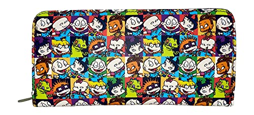 Loungefly Rugrats Nickelodeon Allover Print Zip Around Wallet3
