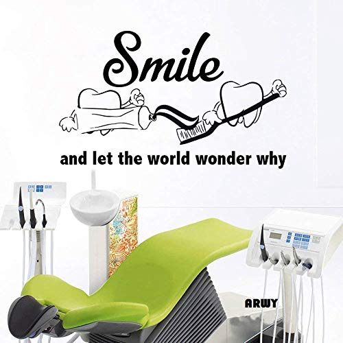 Buy Roonir Dental Wall Stickers for Clinic Dental Clinic Wall Decal