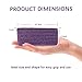 Pumice Stone Sponge Block 4 Pack by Bysiter Premium Foot File and Scrubber 2 in 1 Callus Remover for Feet Hands and Body, Perfect Pedicure Beauty Tools for Exfoliation to Remove Dead Skin (Purple)