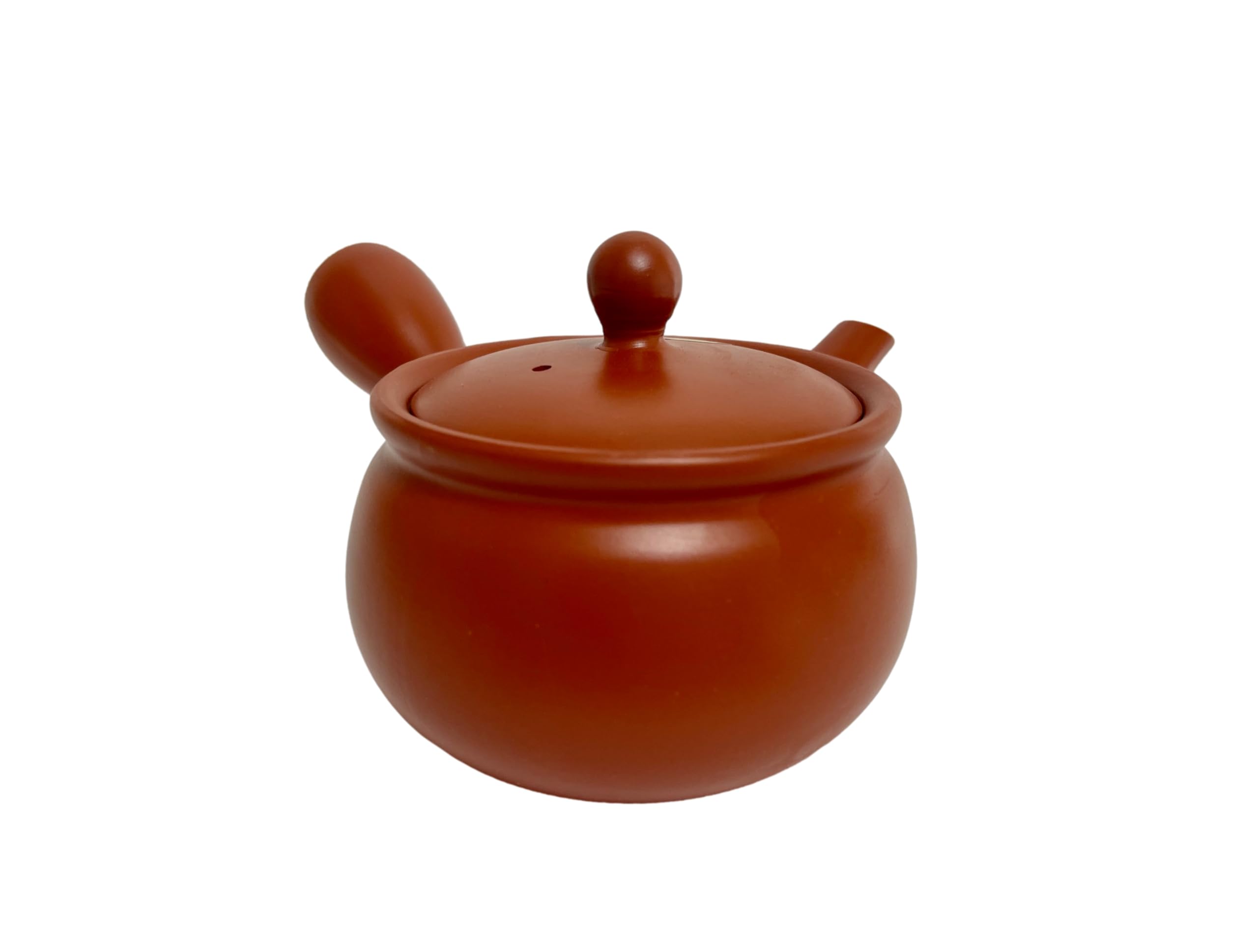 Amazon.com | Japanese Kyusu tokoname Red Clay Teapot 11 fl.oz