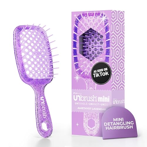 FHI Heat UNbrush Mini Detangler Brush for Pain-Free Brushing on A...
