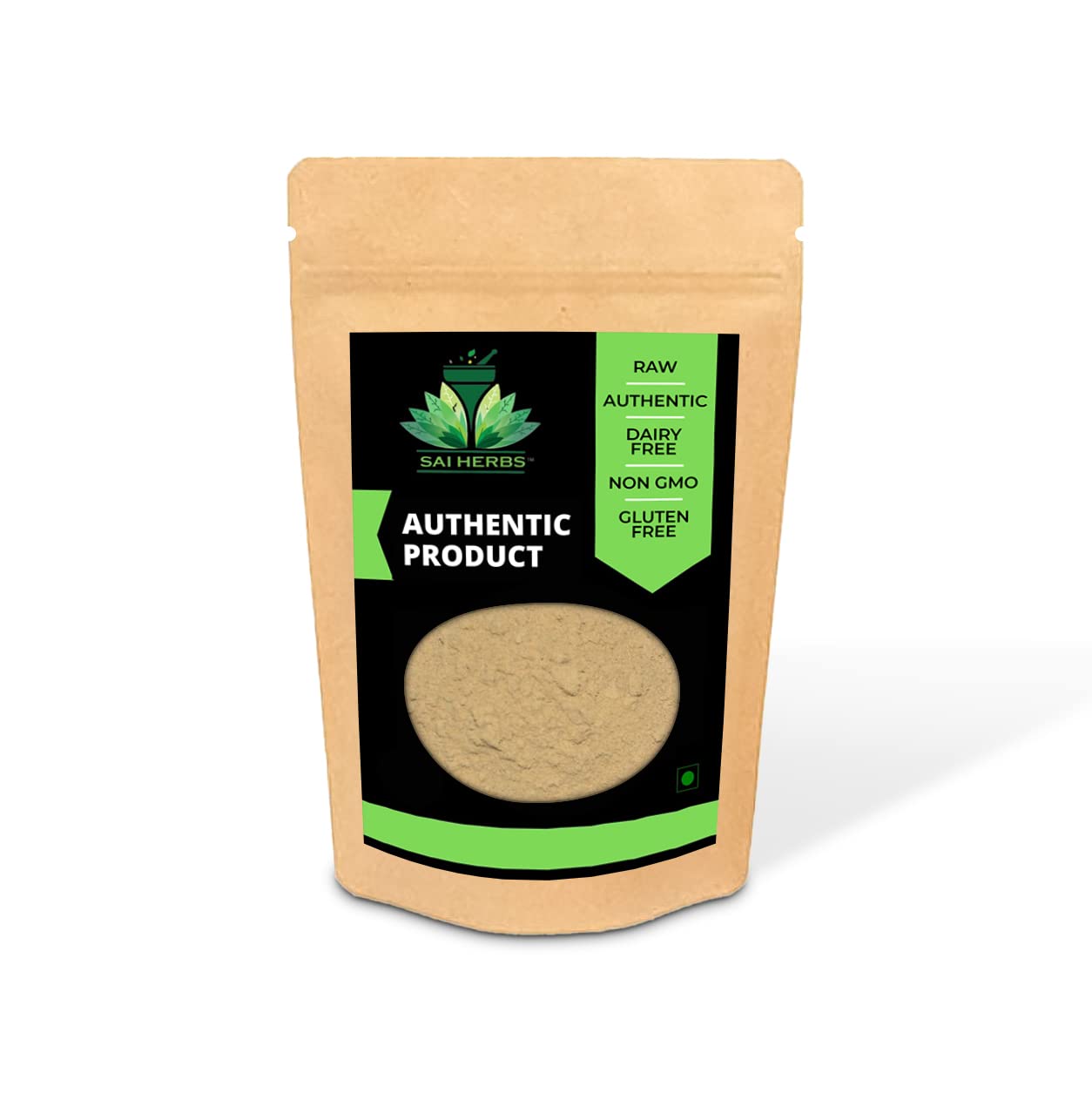 SAI HERBS Salab Punja Feeka Powder - Salab Panja Feeka Powder - Salam Panja White Powder - Hatta Haddi Powder - Lucky Hand Root Powder - Marsh Orchid Powder - Pure & Natural (250 Grams)