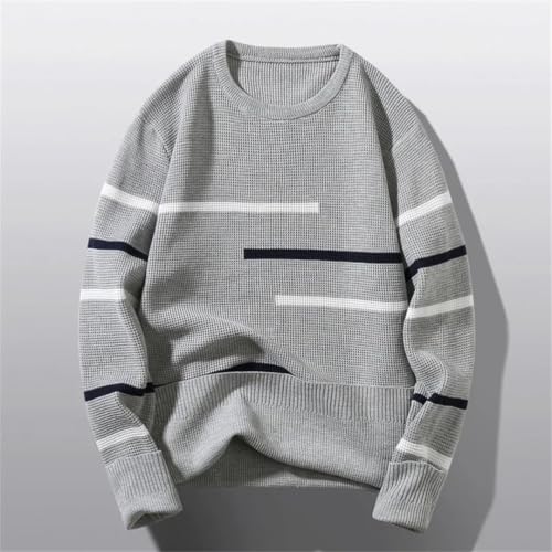 Men Stand Neck Sweater Knitting Pullovers Thicken Warm Men's Knitted Slim Fit Casual Sweater3