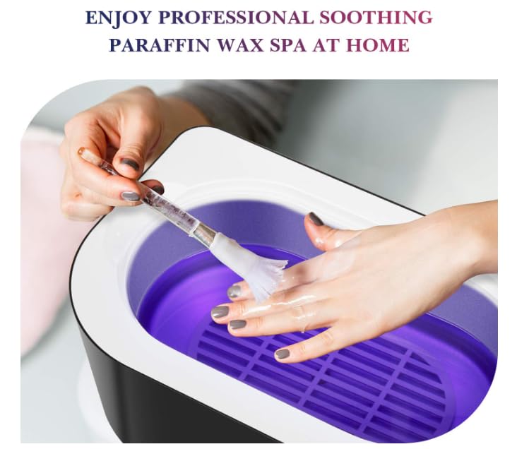 Cre8tion Paraffin Wax for Hand and Feet Moisturizing, 6 Pack Lavender Scent, Paraffin Wax Bath