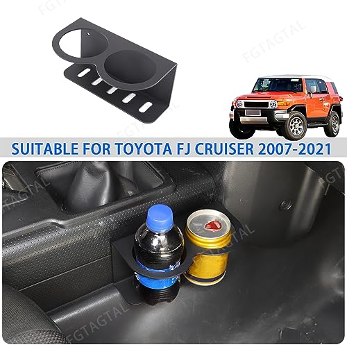 Portavasos para consola Toyota FJ Cruiser 2007-2021 miniatura 6