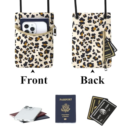 Image of Small Crossbody Women Cell Phone Purse Wallet Bag With Shoulder Strap