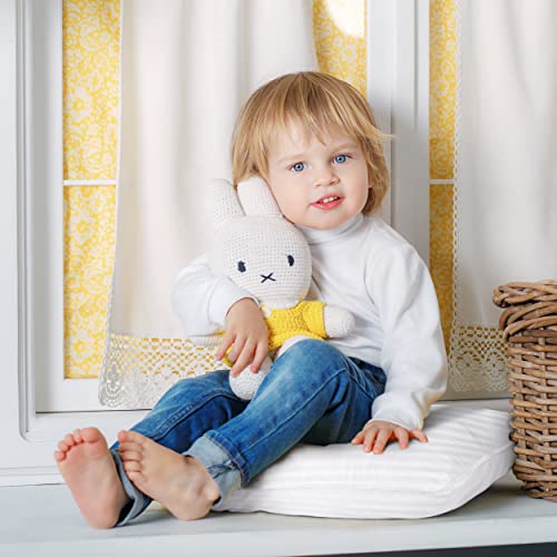 Utopia Bedding Toddler Pillow (White, 2 Pack), 13X18 Toddler Pillows For Sleeping, Soft And Breathable Cotton Blend Shell, Polyester Filling, Small Kids Pillow Perfect For Toddler Bed And Travel #TOP2