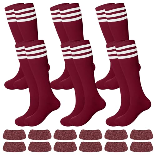 Image of Panitay 2 /12 /16 /24 Pairs Softball Soccer Socks Glitter Eye Black Stickers Team Spirit Accessories for Youth Women Sport Wear