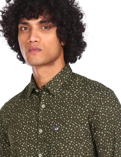 Image of Arrow Men's Printed Regular Fit Shirt