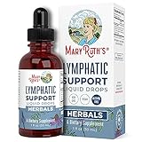 Lymphatic Drainage Drops by MaryRuth's, Immune Support, Organic Herbal Blend with Red Root Bark, Echinacea & Elderberry, 1 Fl Oz